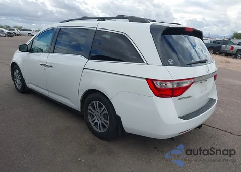 2012 Honda Odyssey Ex-L from USA, damaged, VIN 5FNRL5H67CB111977